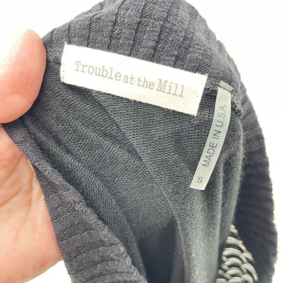 TATM Trouble at the Mill fish scale jacket coat small - Picture 10 of 14